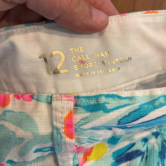 Lilly Pulitzer Callahan Short Size 12 - Picture 3 of 5